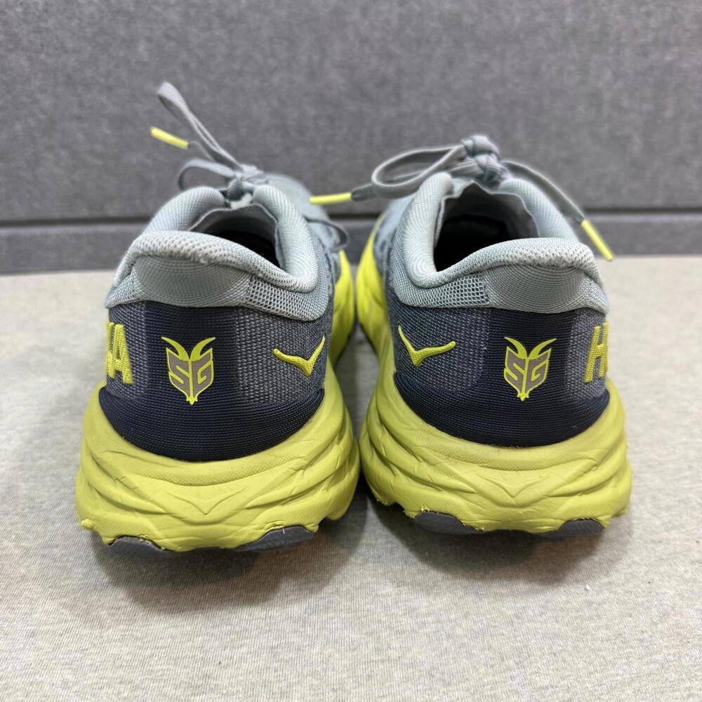 Hoka One One Speedgoat 5 Men Sz 8.5 (D) Blue Running Shoes Sneaker 1123159SBDCT - Picture 4 of 10